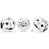 Charme Sterling Silber 925 Haunted Kürbis, Halloween Armband Perle