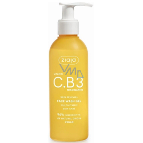 Ziaja Vitamin C.B3 Niacinamid Reinigungsgel für das Gesicht 190 ml Ziaja Vitamin C.B3 Niacinamid Reinigungsgel für das Gesicht 190 ml