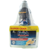 Finish Lemon čistič myčky 250 ml + Finish Regular leštidlo do myčky 400 ml