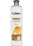 Lilien Honey Flüssigseife, Nachfüllung, 1 l