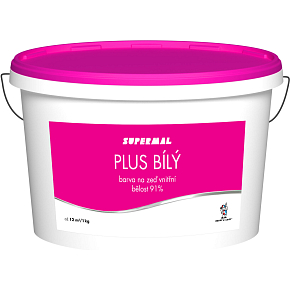 Supermal Plus weiß für Innenanstriche, 15 kg