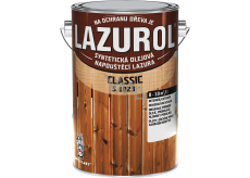 Lazurol Classic S1023 tenkovrstvá lazura na dřevo s obsahem olejů, 0080 mahagon, 4 l