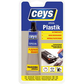 Ceys Spezial Kunststoffkleber für harte Kunststoffe, 30 ml