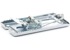 Past na myši kovová pozink, 1 ks