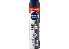 Nivea Men Black & White Invisible Original Antitranspirant Spray, 250 ml
