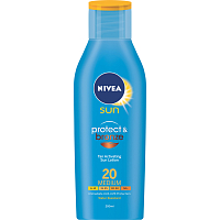 Nivea Sun OF 20 Protect & Bronze Sonnenmilch, die das Bräunen fördert, 200 ml