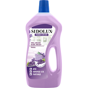 Sidolux Premium Floor Care Reiniger für Vinyl-, Linoleum-, Fliesen- und Wandverkleidungen Marseilles Seife mit Lavendel, 1 l