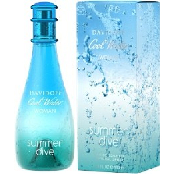 Davidoff Cool Water Summer Dive Frau EdT 100 ml Eau de Toilette Ladies