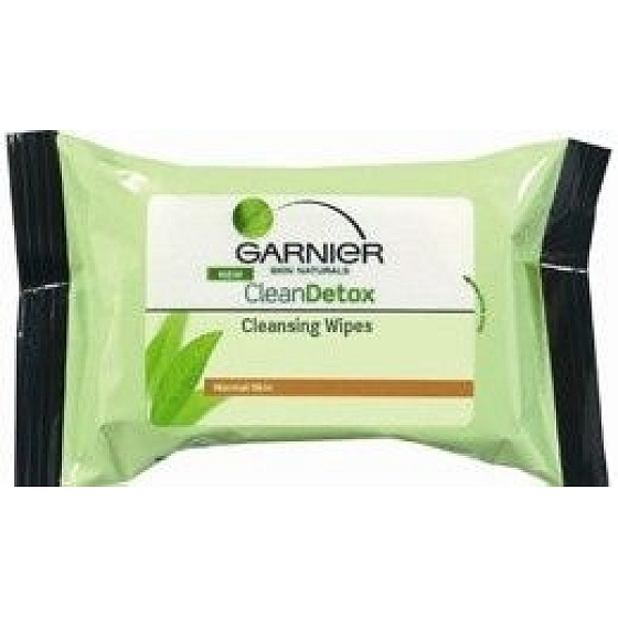 Garnier Skin Naturals Nutriskin Entgiftungstücher mit Vitamin E-Entfernung 25 Stück
