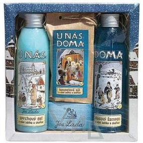 Böhmen Geschenke Josef Lada Apfel- und Zimt-Haarshampoo 100 ml + Duschgel 100 ml + Salz in einem Beutel 150 g, Kosmetikset Böhmen Geschenke Josef Lada Apfel- und Zimt-Haarshampoo 100 ml + Duschgel 100 ml + Salz in einem Beutel 150 g, Kosmetikset