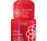 Ziaja Rose Blume Anti-Falten-Creme für die Nacht 50 ml