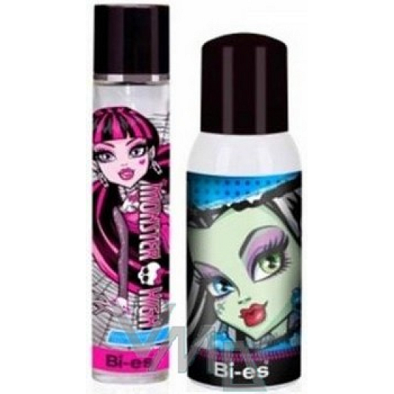 Mattel Monster High Parfum 50 ml + Deospray 100 ml für Kinder, Kosmetikset