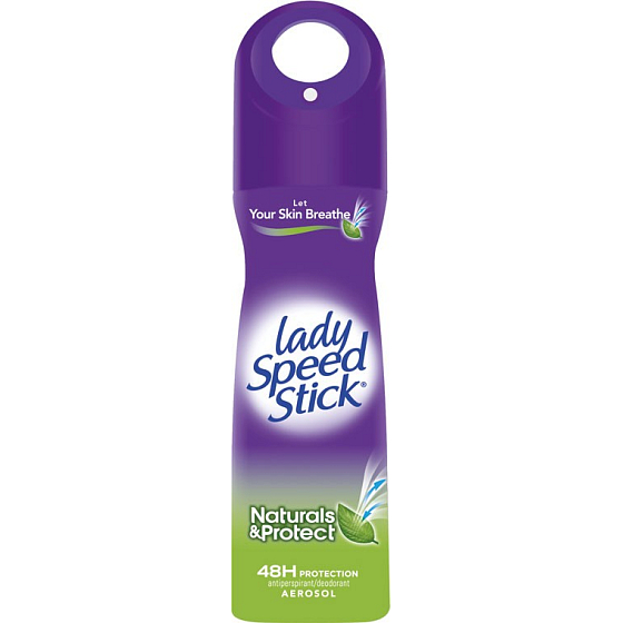 Lady Speed Stick Naturals & Protect Antitranspirant Deodorant Spray für Frauen 150 ml
