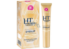 Dermacol Hyaluron Therapie 3D Remodeling Creme für Augen und Lippen 15 ml
