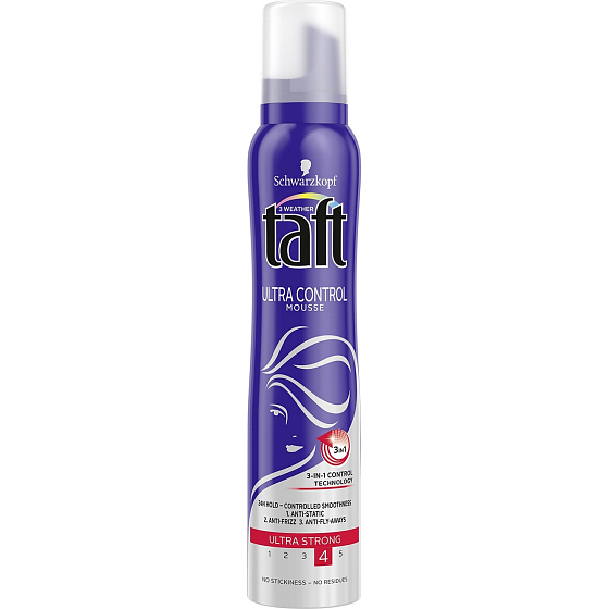 Taft Ultra Control Ultra starker Fixierschaum Härter 200 ml