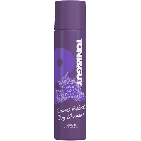 Toni & Guy Express Reboost Trockenshampoo für extremes Haarvolumen Spray 250 ml