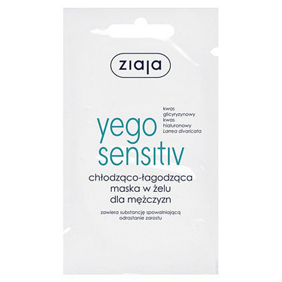 Ziaja Yego Men Sensitive Gesichtsgelmaske 7 ml