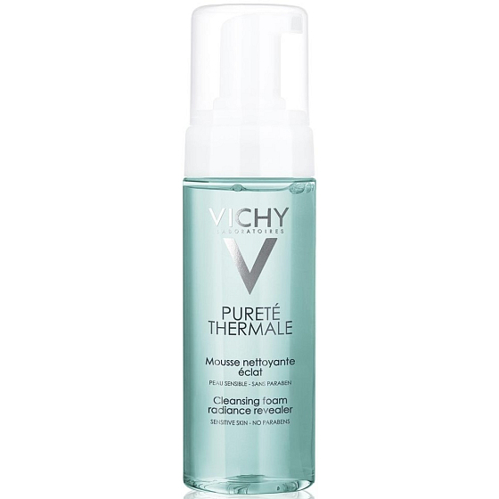 Vichy Pureté Thermale Reinigungsschaum zur Aufhellung der Haut 150 ml