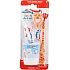 Aquafresh Dent de Lait Zahnpasta 50 ml + Zahnbürste + Tasse, orange Set für Kinder