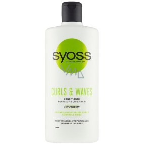 Syoss Curls & Waves Conditioner für dickes, grobes oder lockiges Haar 440 ml