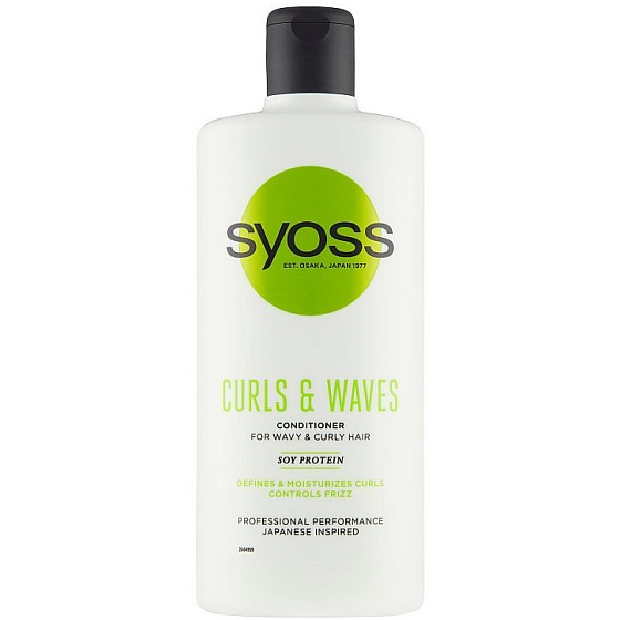 Syoss Curls & Waves Conditioner für dickes, grobes oder lockiges Haar 440 ml