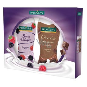 Palmolive Gourmet Berry Delight Duschgel 250 ml + Gourmet Chocolate Passion Duschgel 250 ml, Kosmetikset