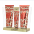 Vivian Grey Christmas Red Körperlotion 100 ml + Duschgel 100 ml + Handcreme 30 ml, Kosmetikset