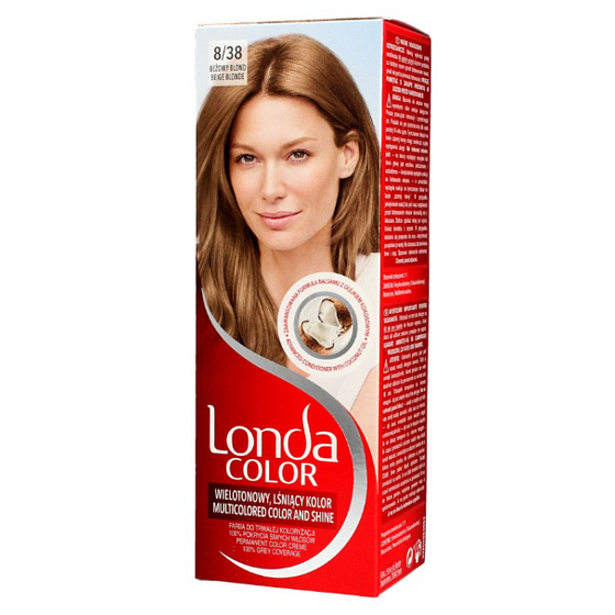 Londa Color Haarfarbe 8/38 Beige Blond