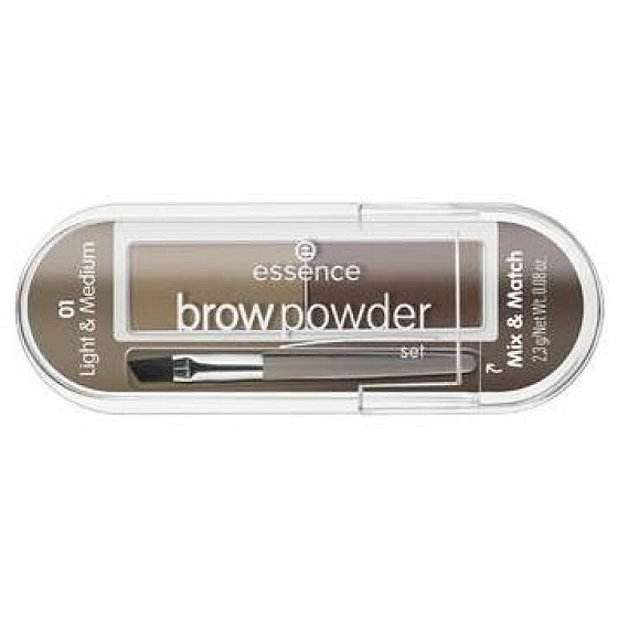 Essence Set zur Augenbrauenkorrektur 01 light & medium 2,3 g