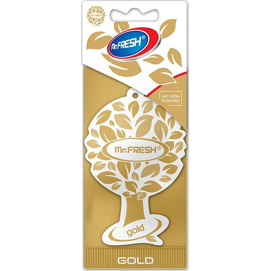 Mister Fresh Car Parfume Gold hängender Lufterfrischer 7,5 g