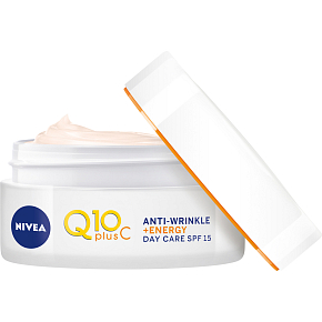 Nivea Q10 Plus C OF15 beruhigende Tagescreme gegen Falten, 50 ml Nivea Q10 Plus C OF15 beruhigende Tagescreme gegen Falten, 50 ml