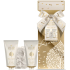 Grace Cole Warm Vanilla & Sweet Almond Reinigungsgel 100 ml + Körperlotion 100 ml + Reinigungsschwamm, Kosmetikset für Damen
