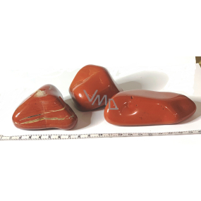 Jaspis rot Getrommelter Naturstein 160 - 220 g, 1 Stück, Vollpflegestein