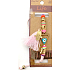 Albi Jewelry Armband gestricktes Dreieck mit blauem Auge schützt vor Verhexung, Quastenschutz, Power 1 Stück verschiedene Farben