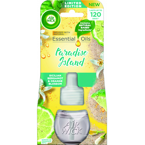 Air Wick Essential Oils Sizilianische Bergamotte und Orangenblüte elektrischer Lufterfrischer 19 ml