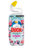 Duck Deep Action Gel First Kiss Flowers Flüssiger Toilettenreiniger 750 ml