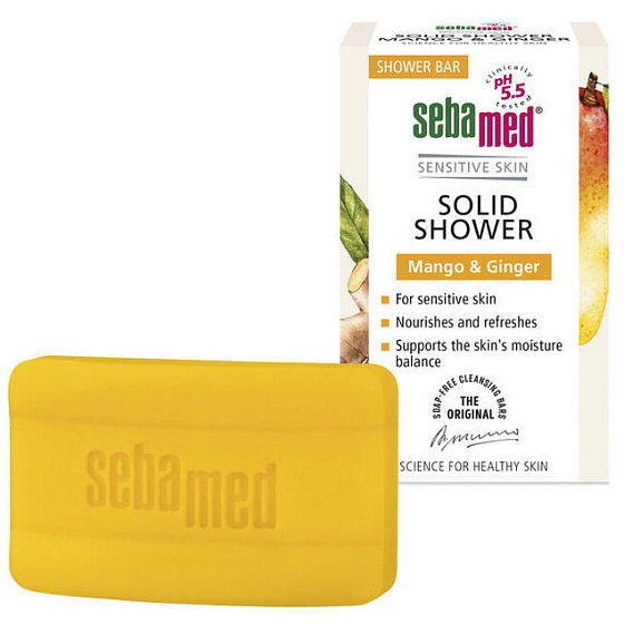 Sebamed Duschsyndet Mango und Ingwer feste Seife für empfindliche Haut 100 g