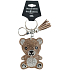 Albi Schlüsselanhänger strass teddybär braun