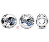 Charme Sterling Silber 925 Die Macht ist in mir, Perle auf Armband Symbol
