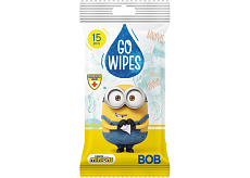 Go Wipes feuchte Tücher für Kinder mit Minions-Motiv, 15 Stk.