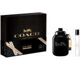 Coach For Men parfémovaná voda 60 ml + cestovní parfémovaná voda 7,5 ml, dárková sada pro muže