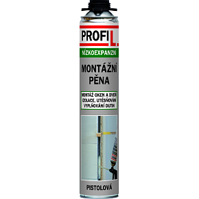 Profil Montageschaum, niedrigexpansiv, pistoliert, 750 ml