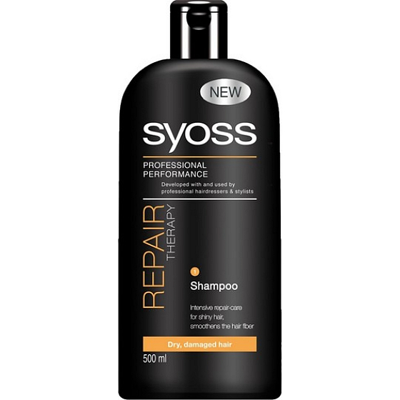 Syoss Repair Therapy Shampoo für trockenes und strapaziertes Haar 500 ml