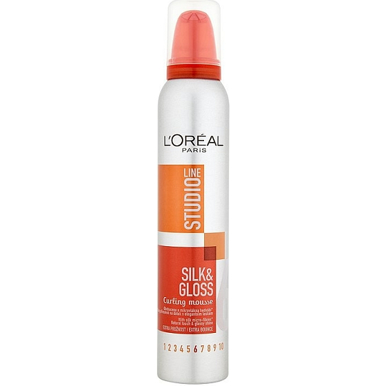 Loreal Paris Studio Line Seiden- und Glanzcurl-Mousse-Wellenformschaum 200 ml