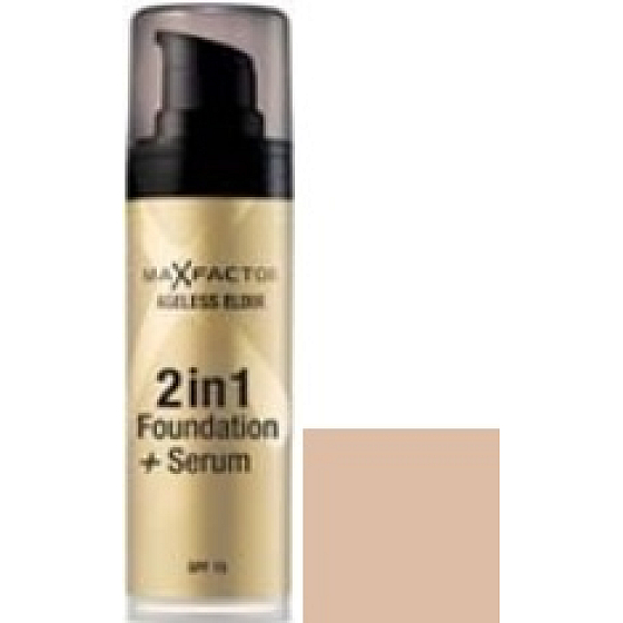 Max Factor Ageless Elixir 2in1 Make-up + Serum 55 Beige 30 ml
