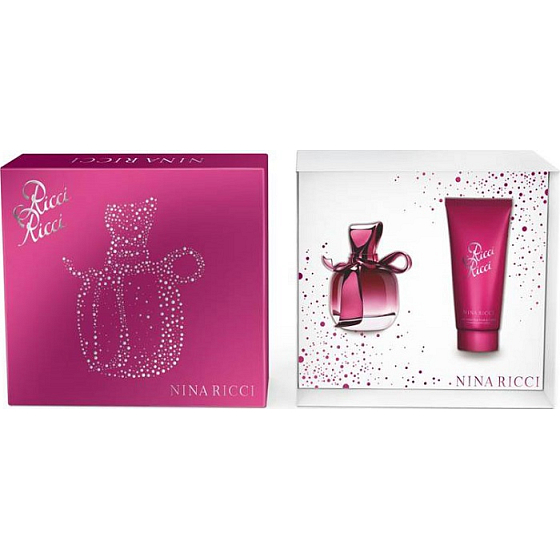 Nina Ricci Ricci Ricci parfümiertes Wasser für Frauen 50 ml + Körperlotion 100 ml, Geschenkset