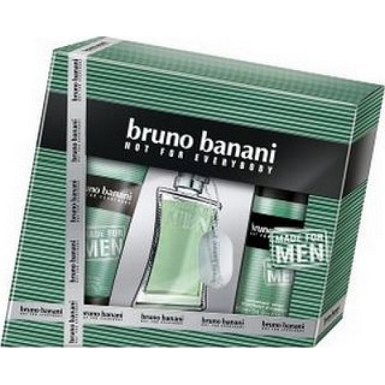 Bruno Banani Eau de Toilette für Männer 30 ml + Duschgel 50 ml + Deodorant Spray 50 ml, Geschenkset
