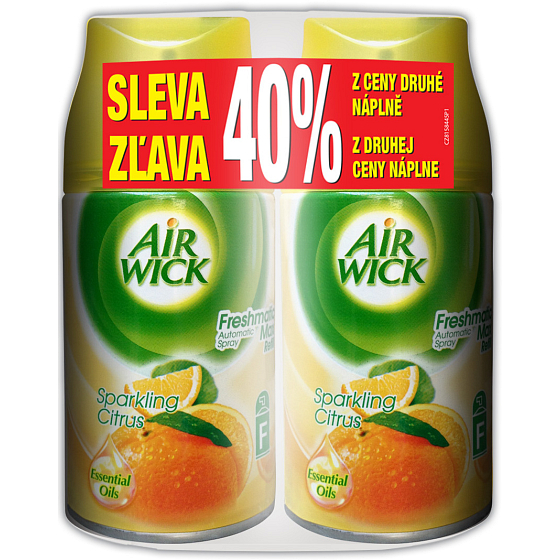 Air Wick FreshMatic Max Sparkling Citrus Nachfüllung 2 x 250 ml