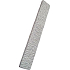 Nagelfeile flachgrau 17,5 cm 5312