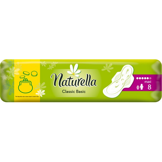Naturella Classic Basic Maxi Damenbinden 8 Stück